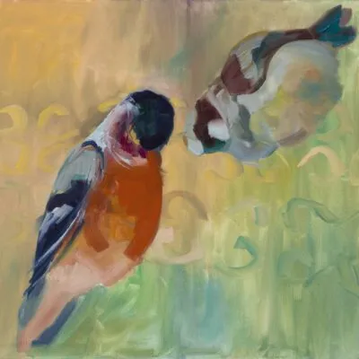 A 1, obraz olejny 100 cm x 100 cm