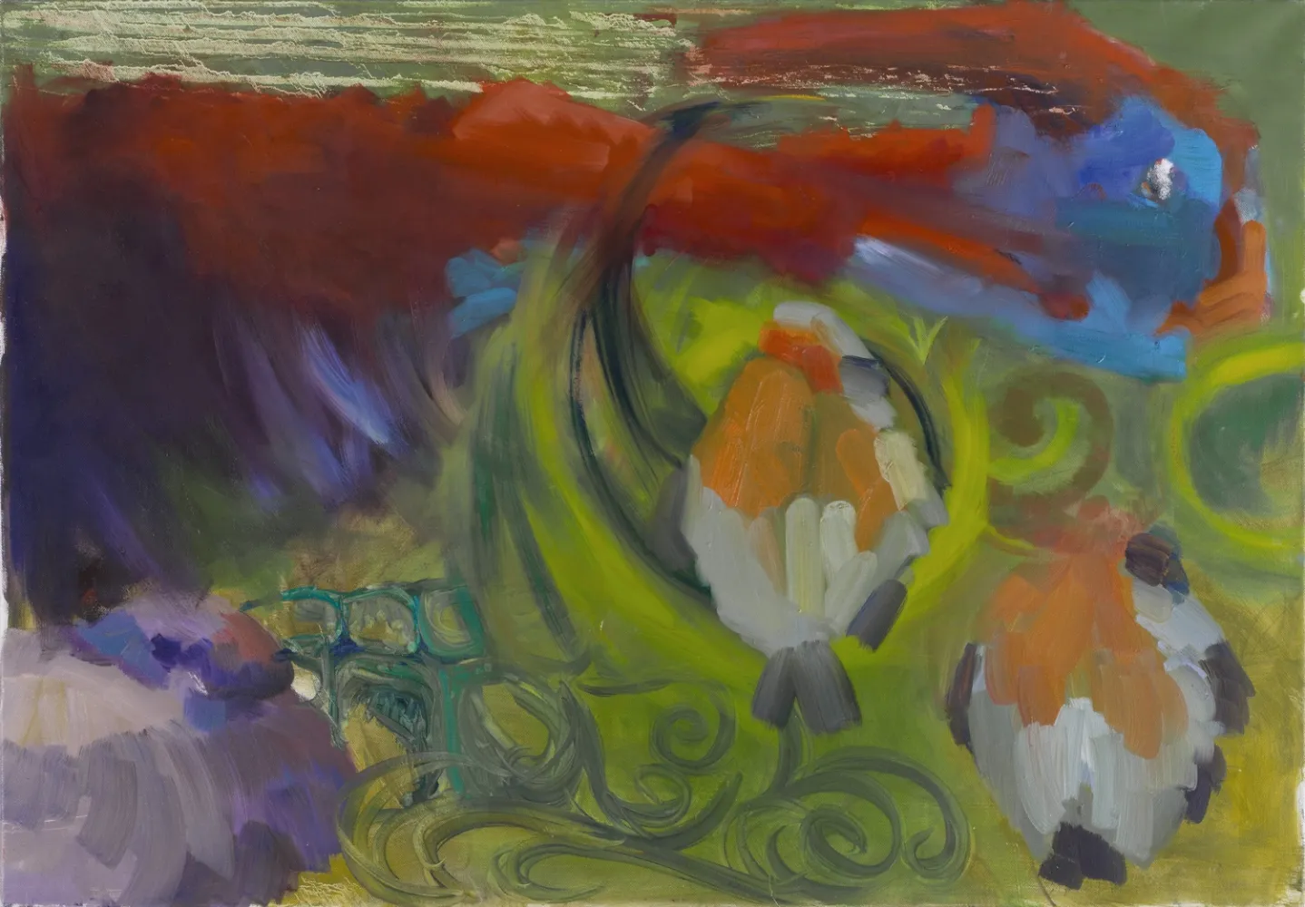 A 12, obraz olejny 130 cm x 90 cm