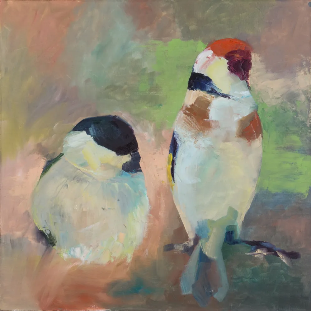 A 30, obraz olejny 100 cm x 100 cm