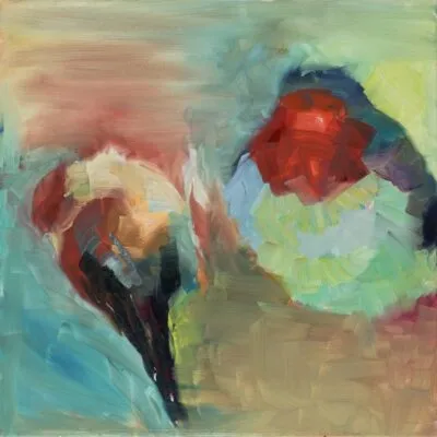 A 6, obraz olejny 70 cm x 70 cm
