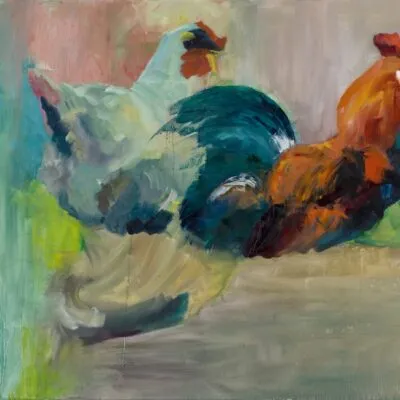A 9, obraz olejny 140 cm x 100 cm