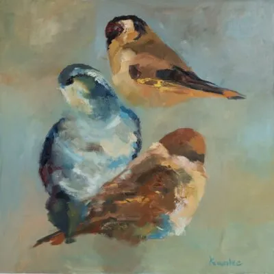 B 26, obraz olejny 100 cm x 100 cm
