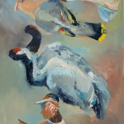 B 38, obraz olejny 100 cm x 160 cm