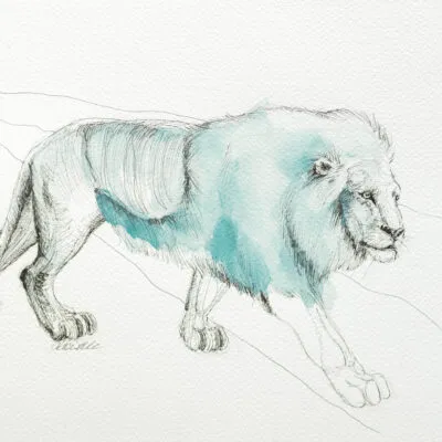 W 35, grafika 23 cm x 30.5 cm
