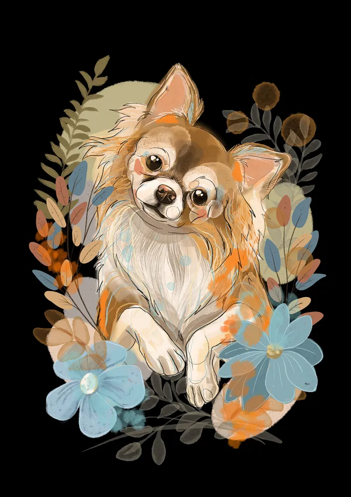 cyfrowy portret rasy- chihuahua - Image 2