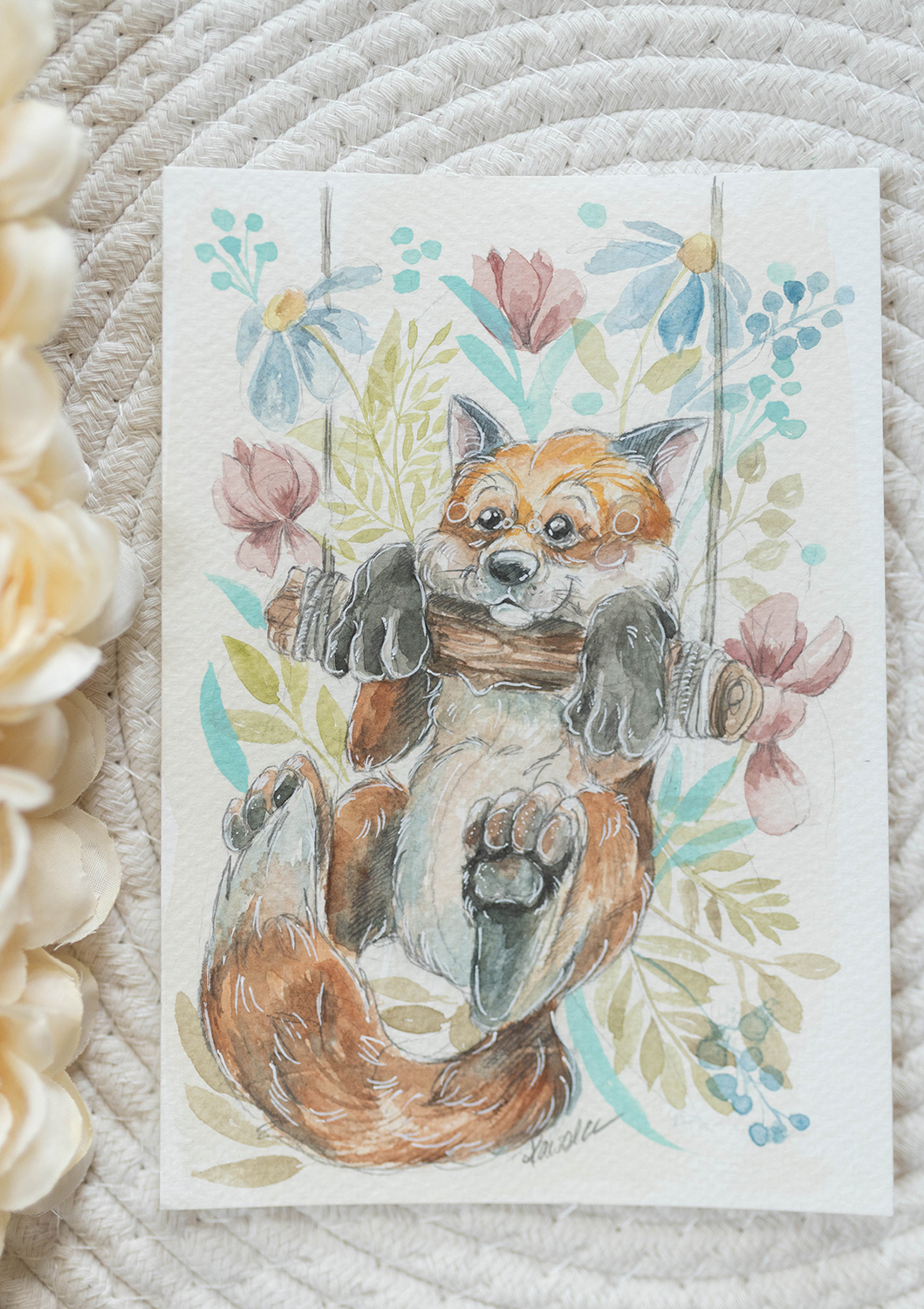 Liskowe szczęście 12,5 cm x 18 cm
